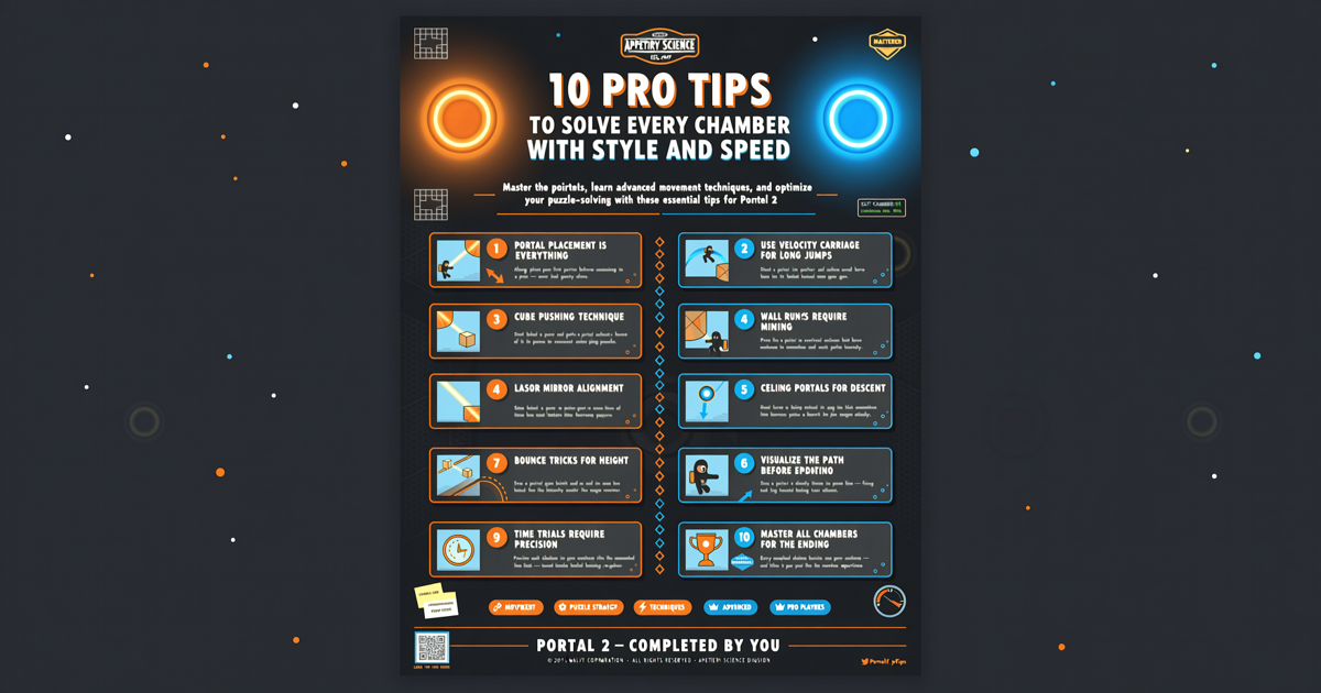 Portal 2: 10 Pro Tips to Solve Every Chamber with Style and Speed